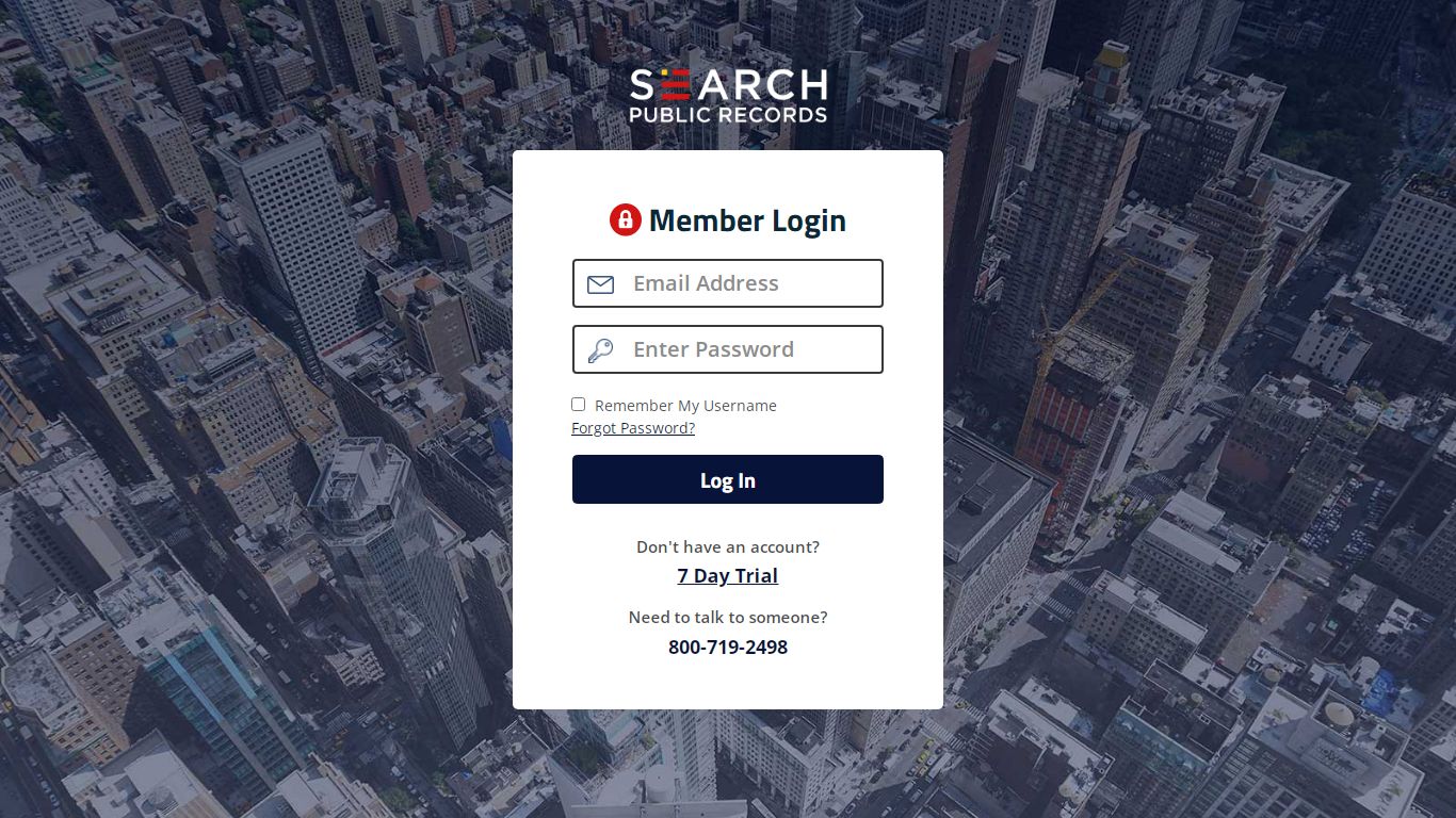 Member Site - Search Public Records